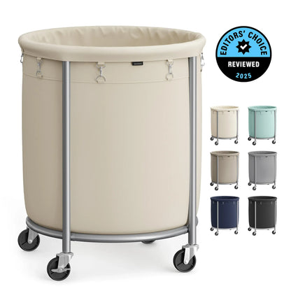 SONGMICS Rolling Laundry Hamper with Wheels