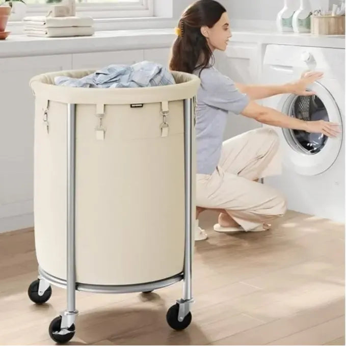 SONGMICS Rolling Laundry Hamper with Wheels