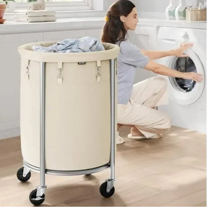 SONGMICS Rolling Laundry Hamper with Wheels