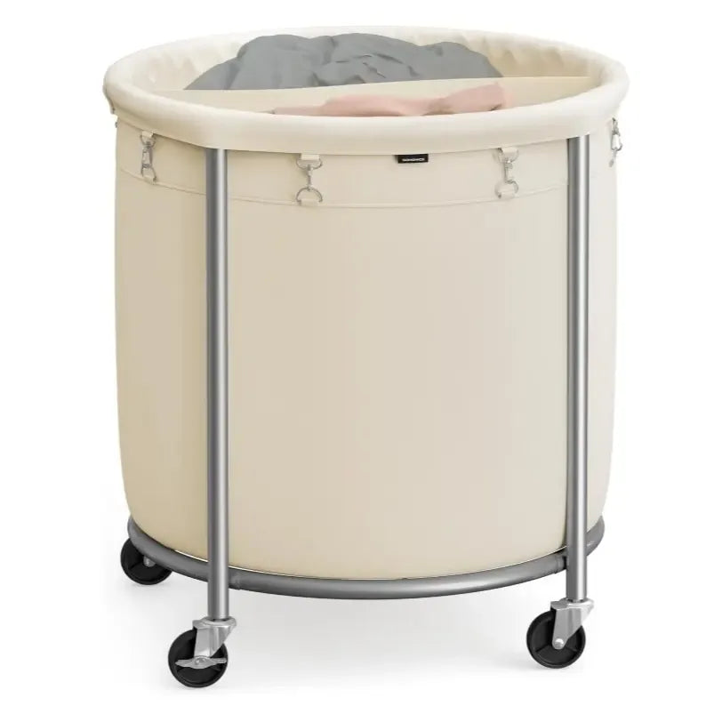 SONGMICS Rolling Laundry Hamper with Wheels