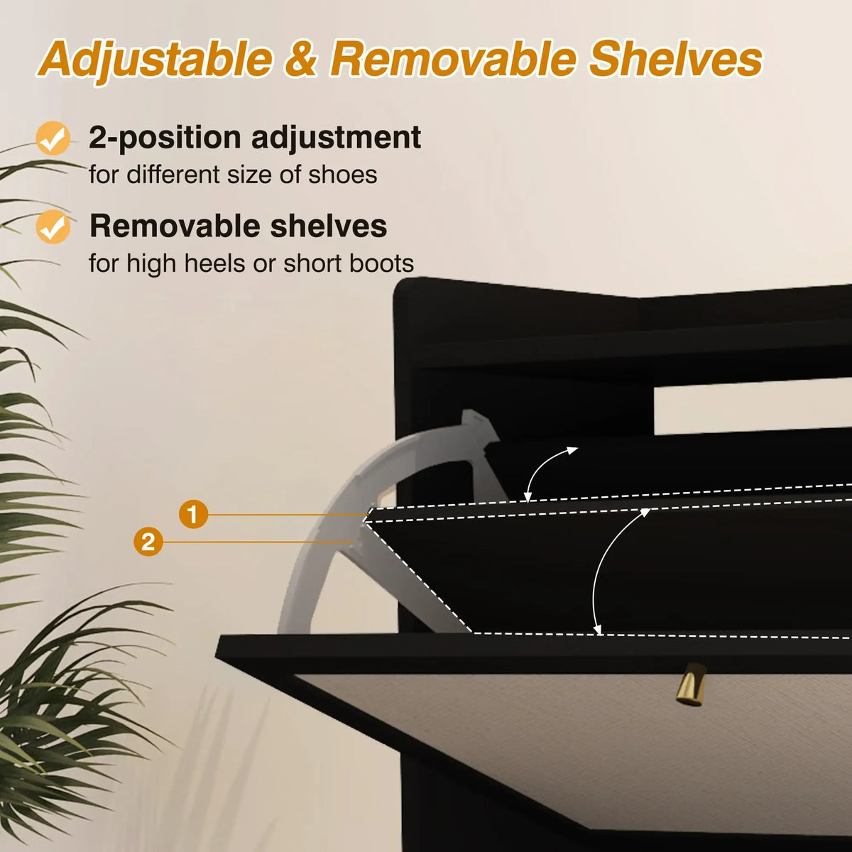 Giratree Flip-Drawer Shoe Cabinet