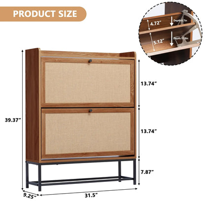 Giratree Flip-Drawer Shoe Cabinet