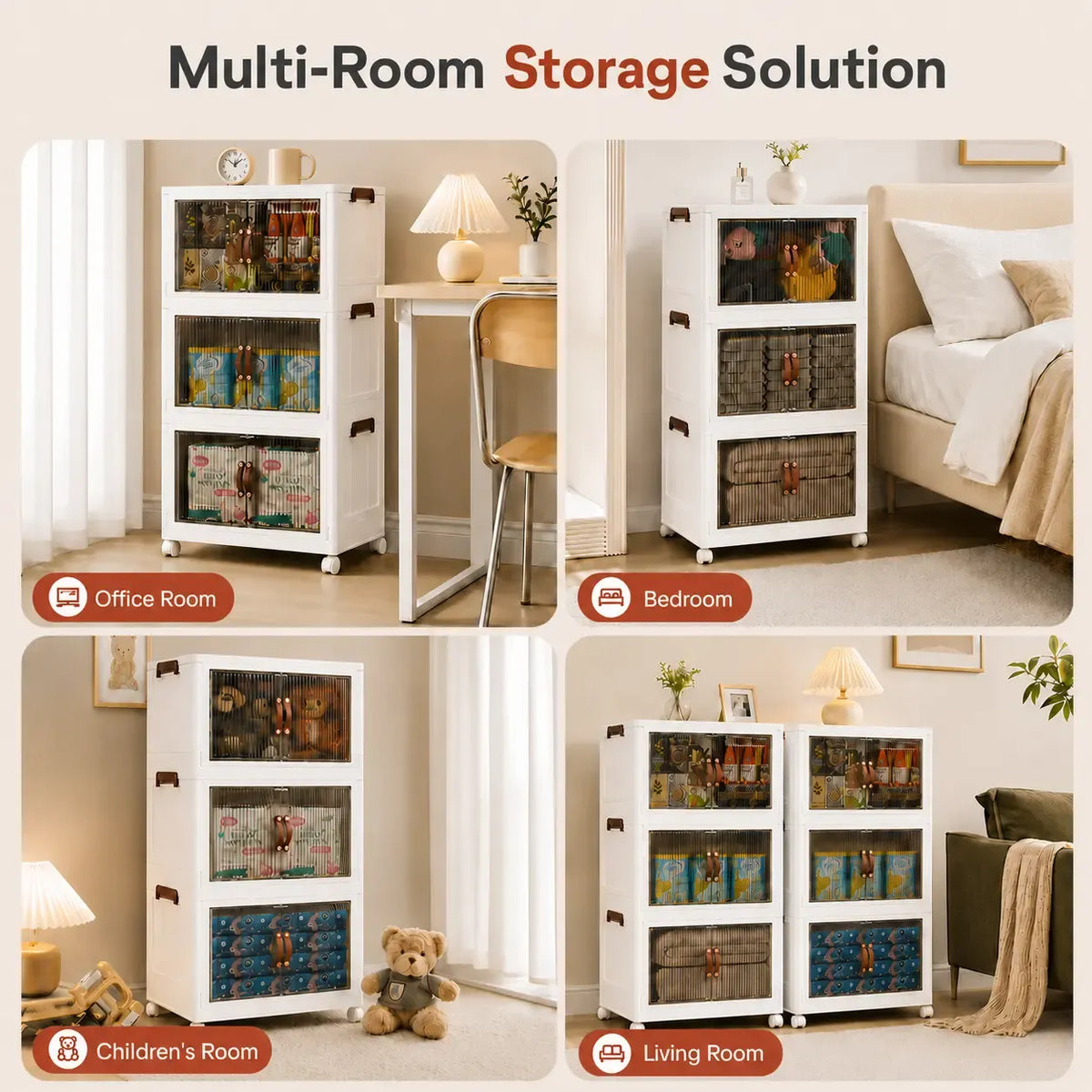 ONAIL 128QT Foldable Storage Bin