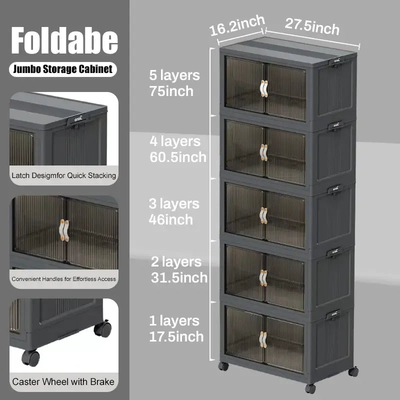 ONAIL 128QT Foldable Storage Bin