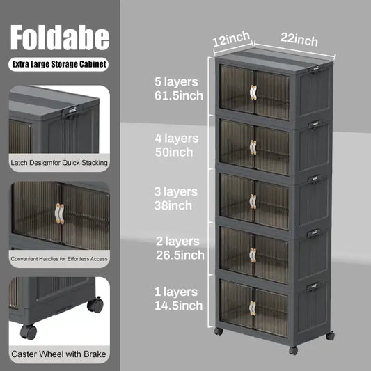ONAIL 128QT Foldable Storage Bin