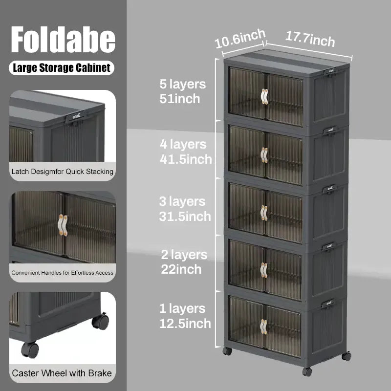 ONAIL 128QT Foldable Storage Bin