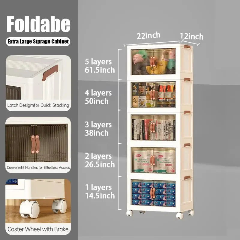 ONAIL 128QT Foldable Storage Bin